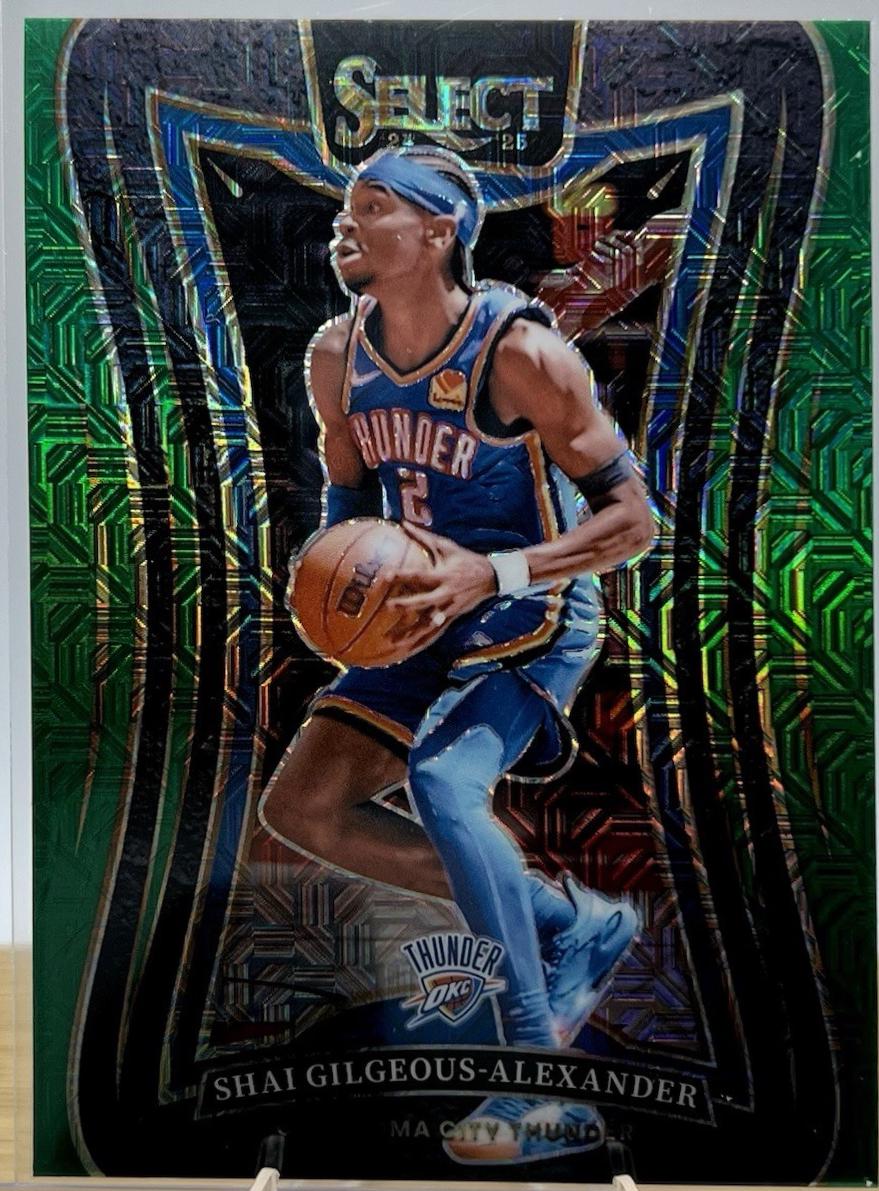 Shai Gilgeous-Alexander [Green Mojo Prizm] #319