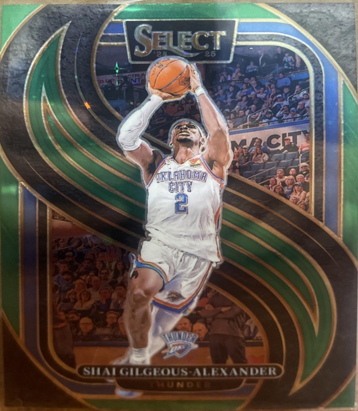 Shai Gilgeous-Alexander [Green Stars Prizm] #131