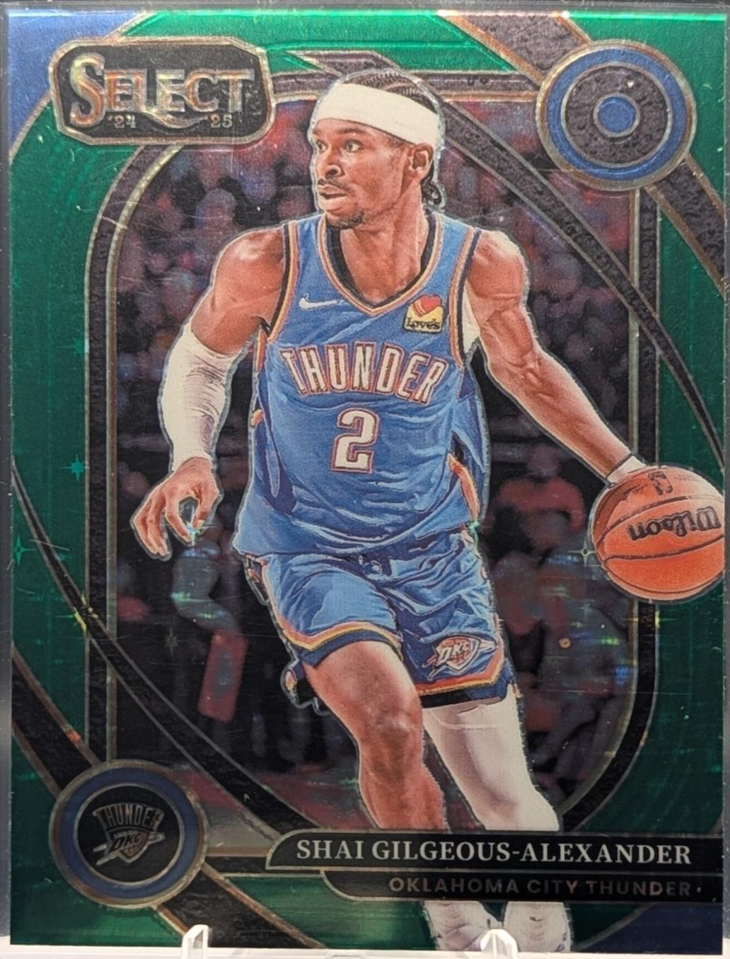 Shai Gilgeous-Alexander [Green Stars Prizm] #262