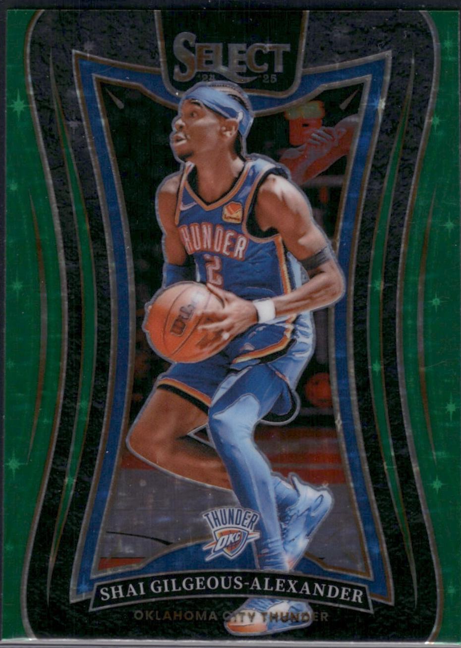 Shai Gilgeous-Alexander [Green Stars Prizm] #319