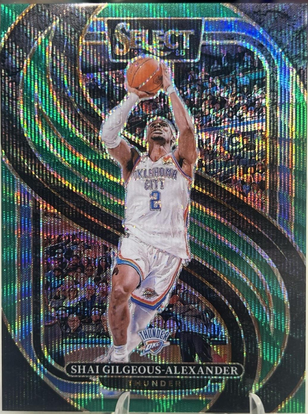 Shai Gilgeous-Alexander [Green Wave Prizm] #131