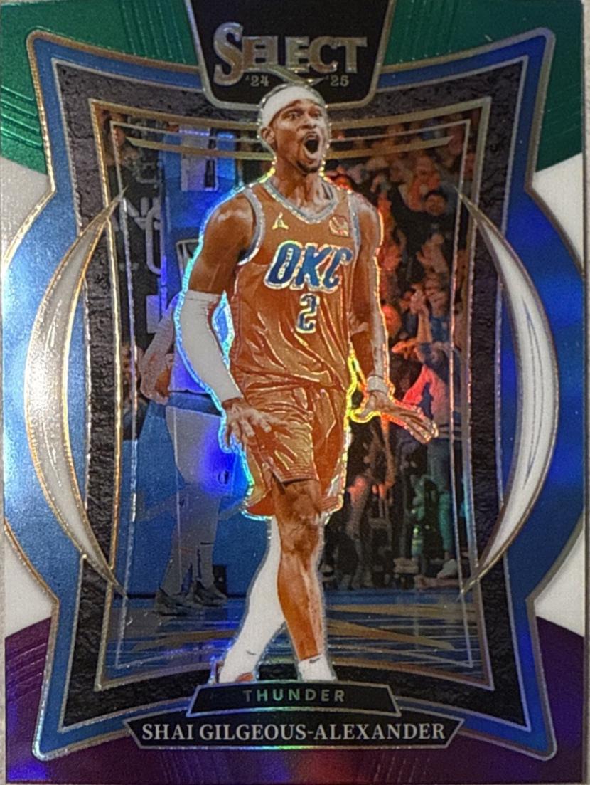 Shai Gilgeous-Alexander [Green White Purple Prizm] #262