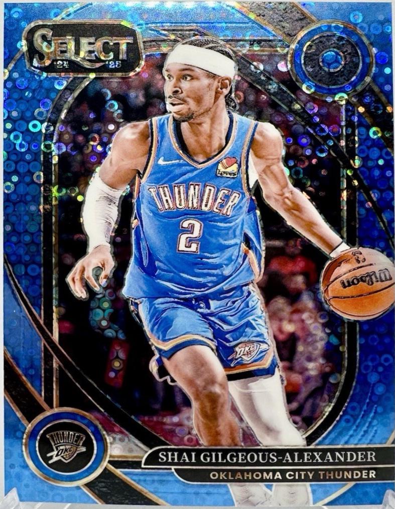 Shai Gilgeous-Alexander [Light Blue Disco Prizm] #262