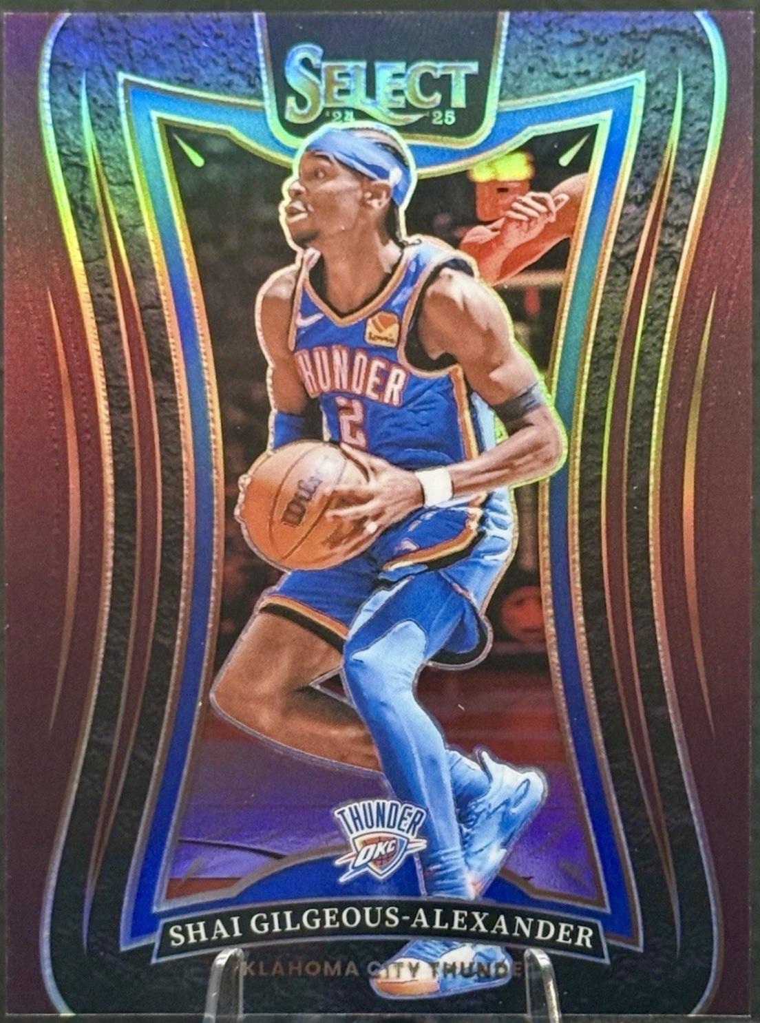 Shai Gilgeous-Alexander [Maroon Prizm] #319