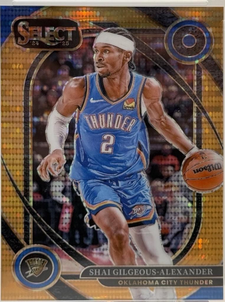 Shai Gilgeous-Alexander [Neon Orange Pulsar Prizm] #262