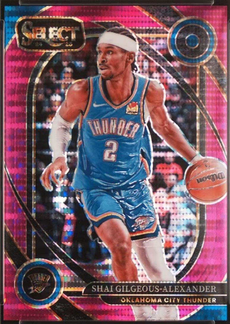 Shai Gilgeous-Alexander [Neon Purple Pulsar Prizm] #262