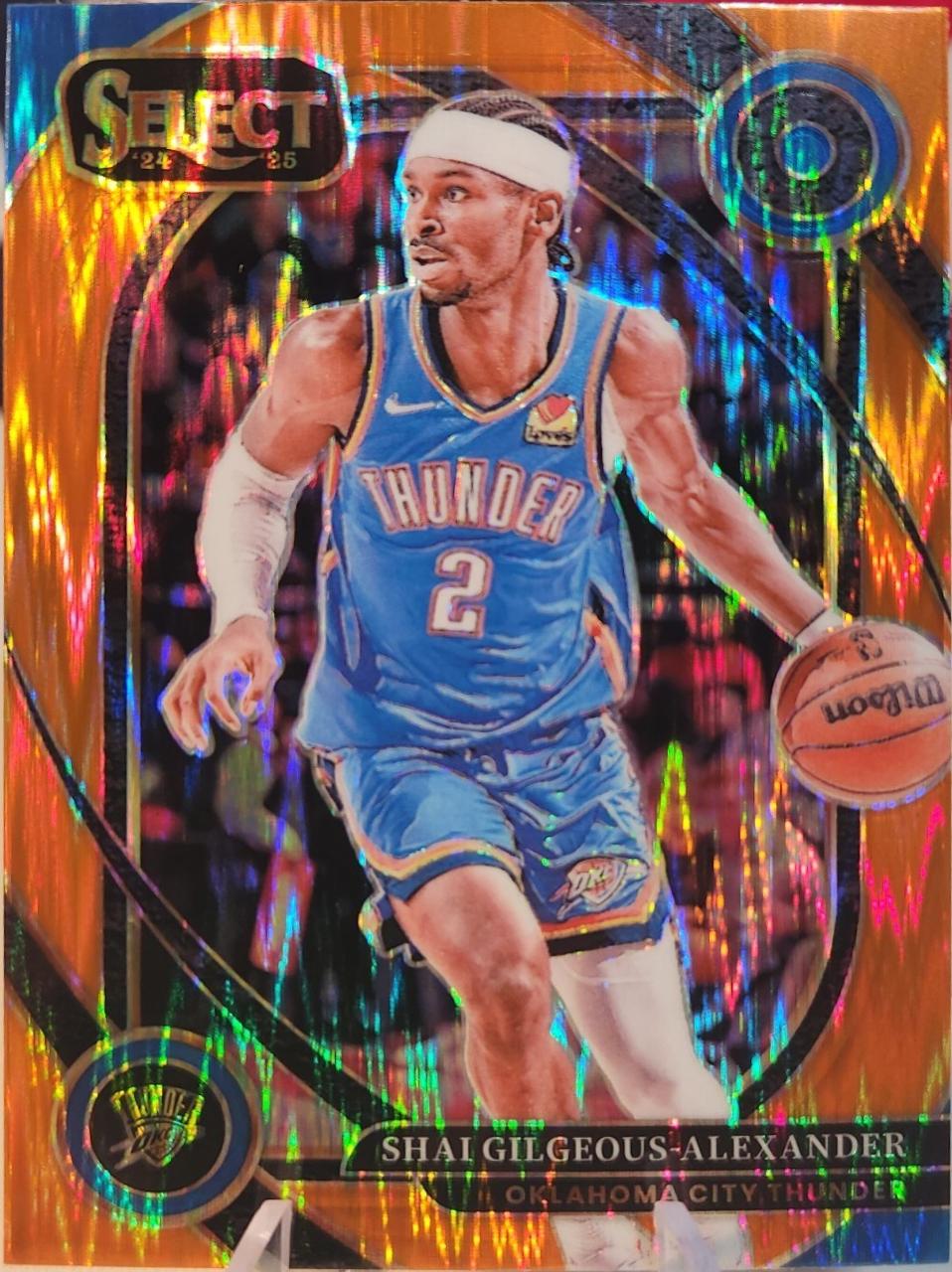 Shai Gilgeous-Alexander [Orange Flash Prizm] #262