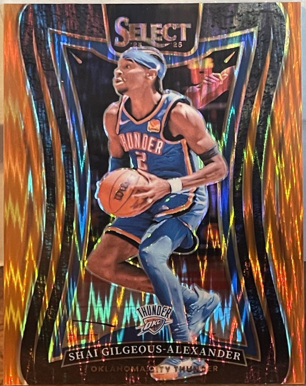 Shai Gilgeous-Alexander [Orange Flash Prizm] #319