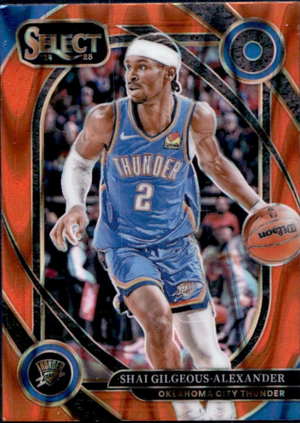 Shai Gilgeous-Alexander [Orange Tectonic Prizm] #262