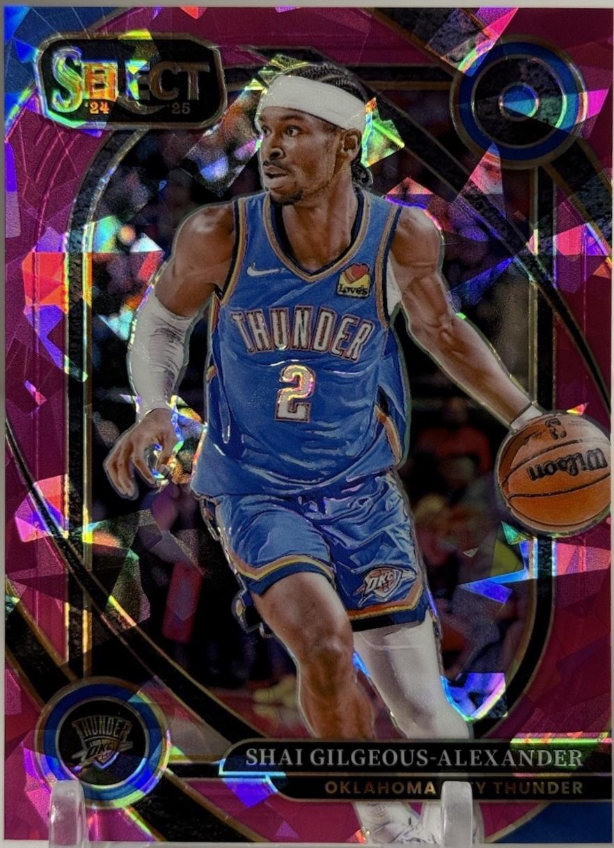 Shai Gilgeous-Alexander [Pink Cracked Ice Prizm] #262