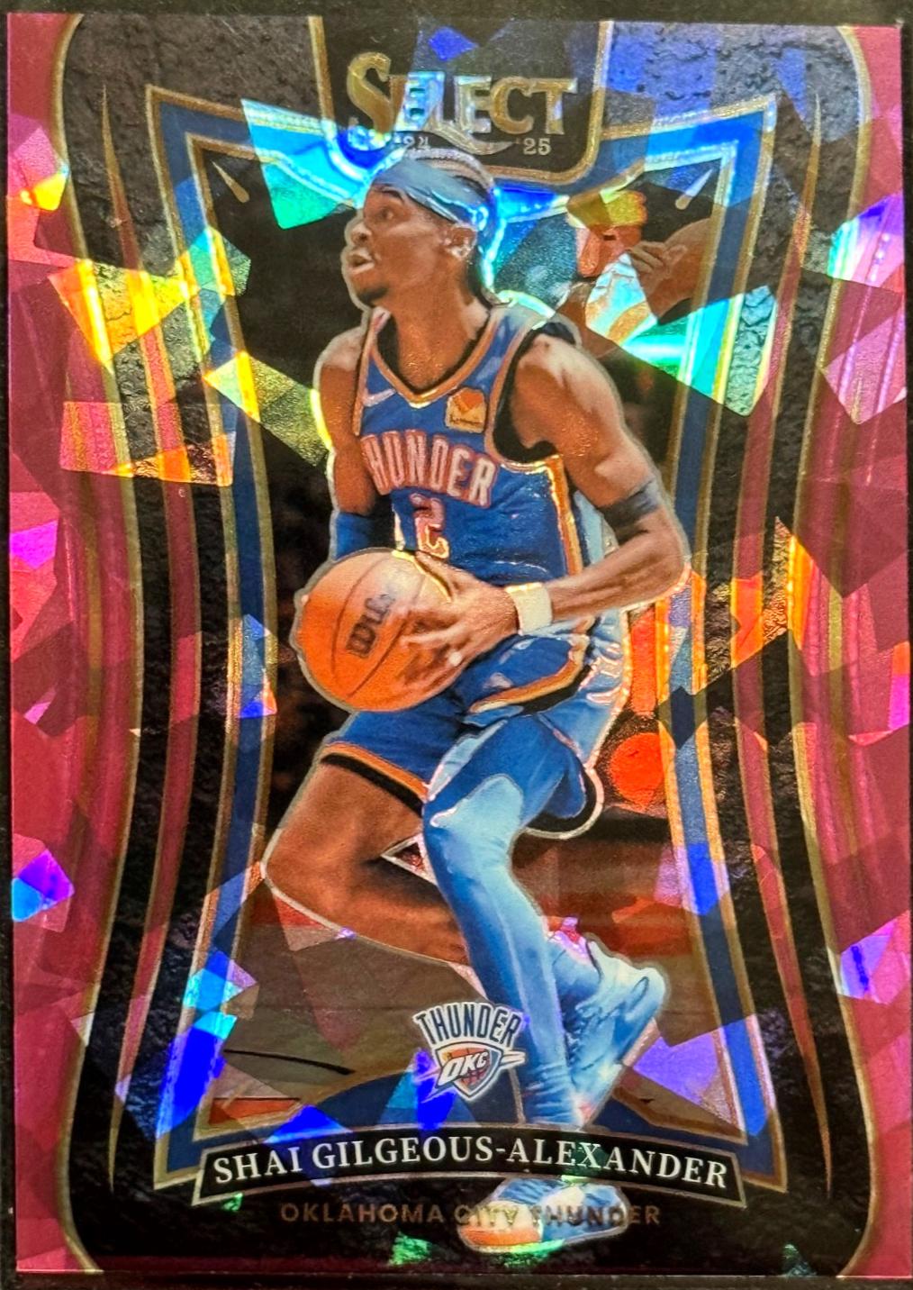 Shai Gilgeous-Alexander [Pink Cracked Ice Prizm] #319
