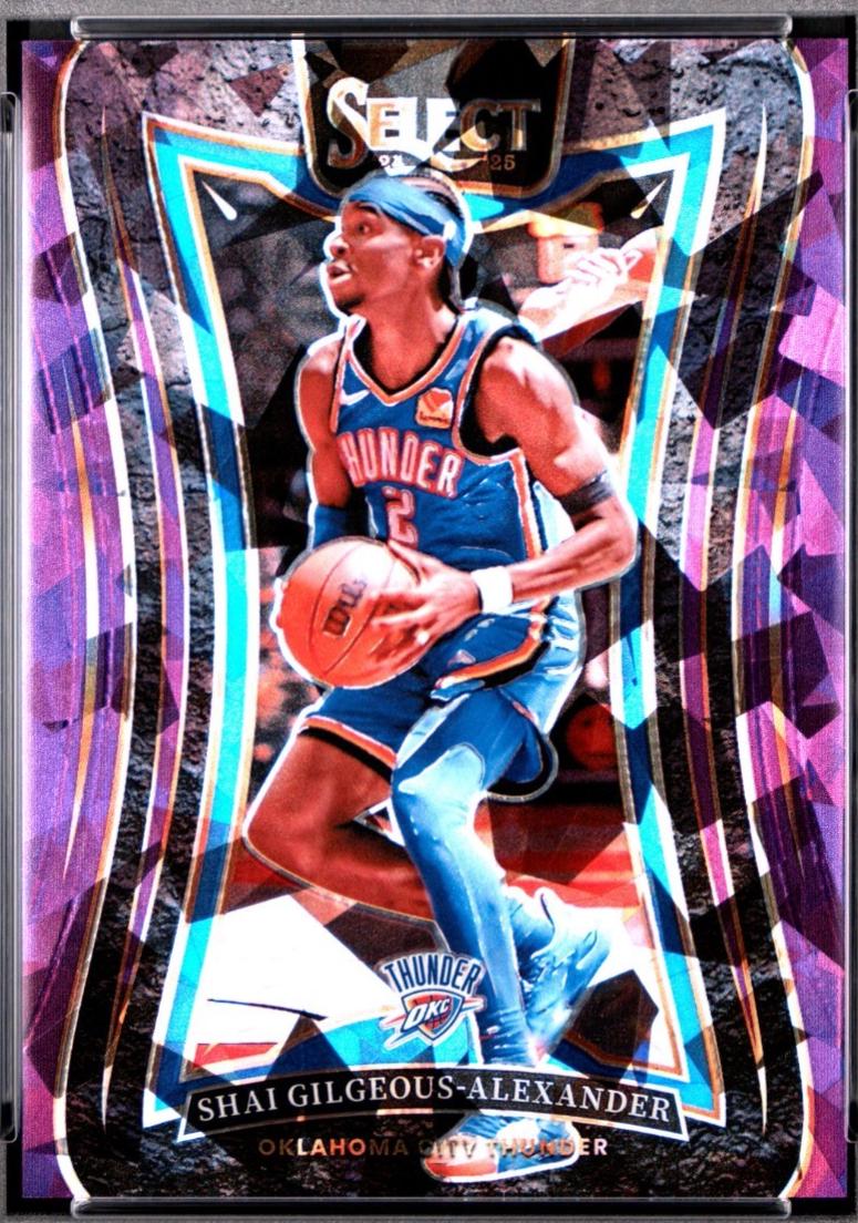 Shai Gilgeous-Alexander [Purple Cracked Ice Prizm] #319