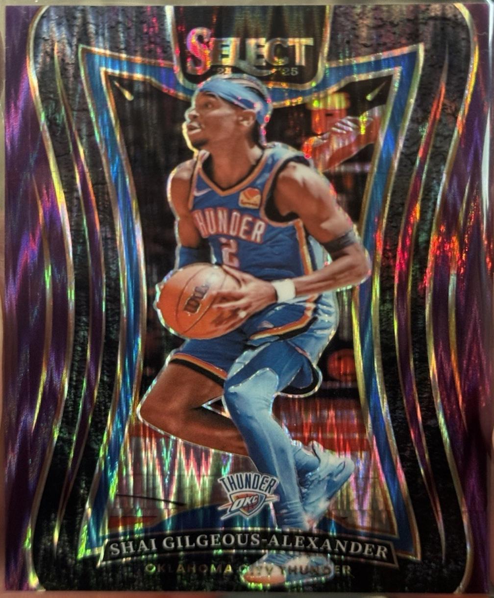 Shai Gilgeous-Alexander [Purple Flash Prizm] #319