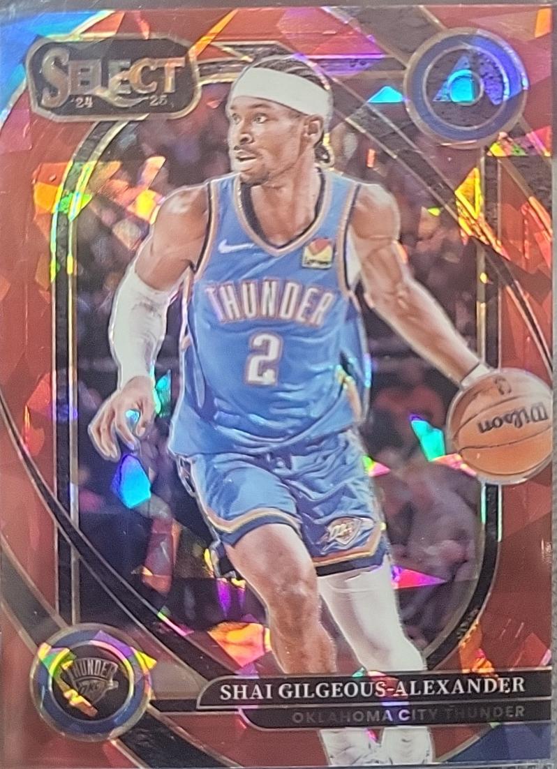 Shai Gilgeous-Alexander [Red Cracked Ice Prizm] #262
