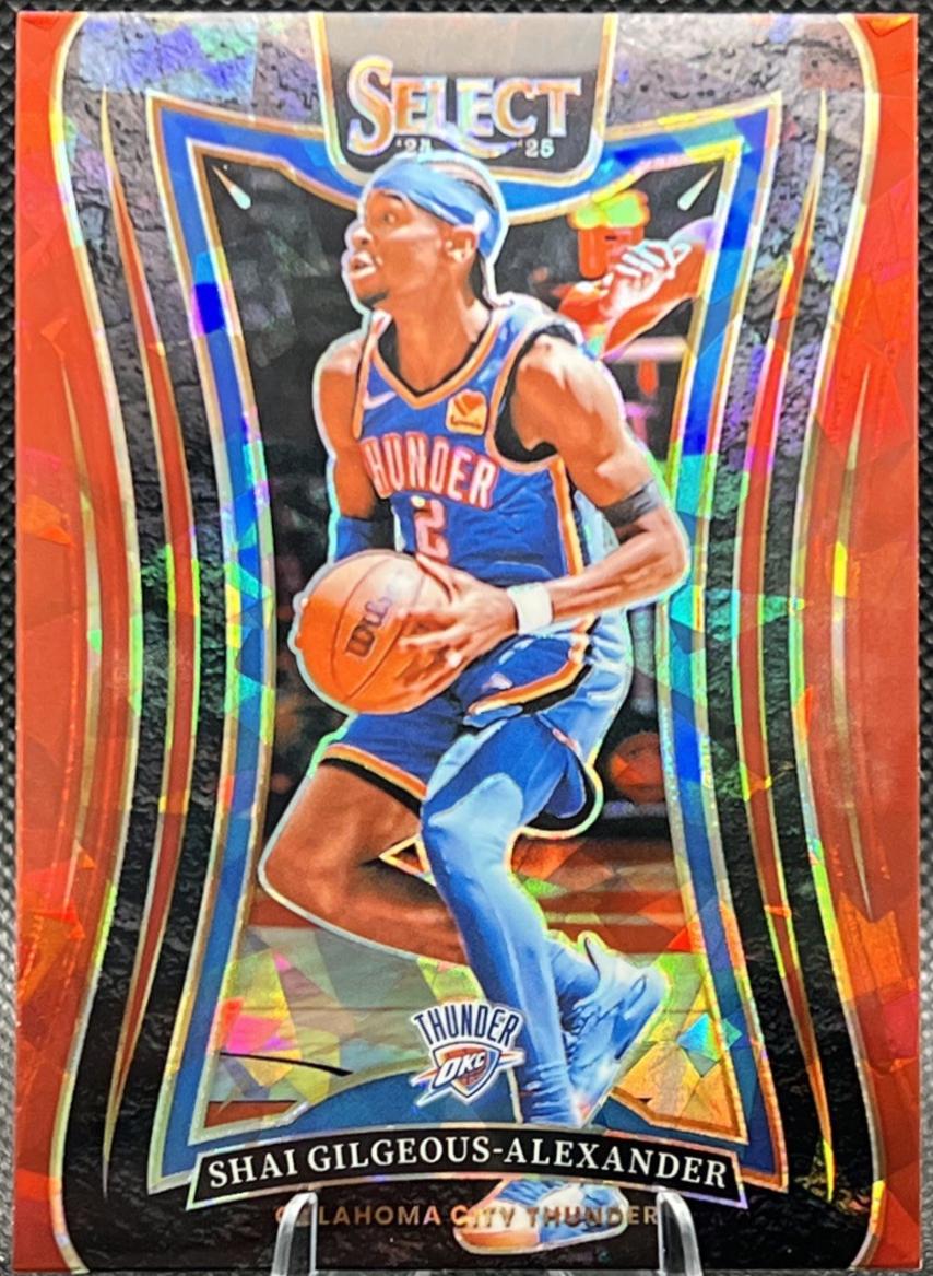 Shai Gilgeous-Alexander [Red Cracked Ice Prizm] #319