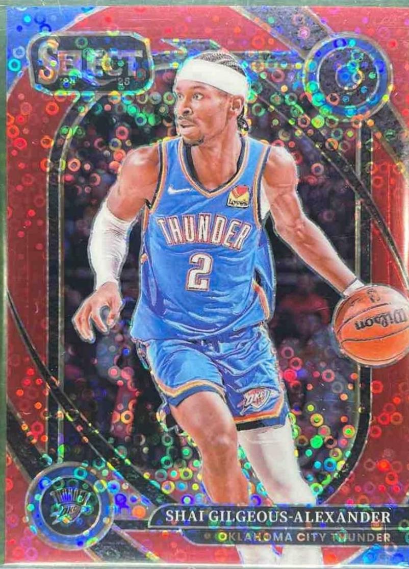 Shai Gilgeous-Alexander [Red Disco Prizm] #262