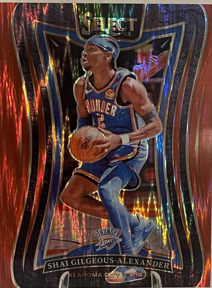 Shai Gilgeous-Alexander [Red Flash Prizm] #319