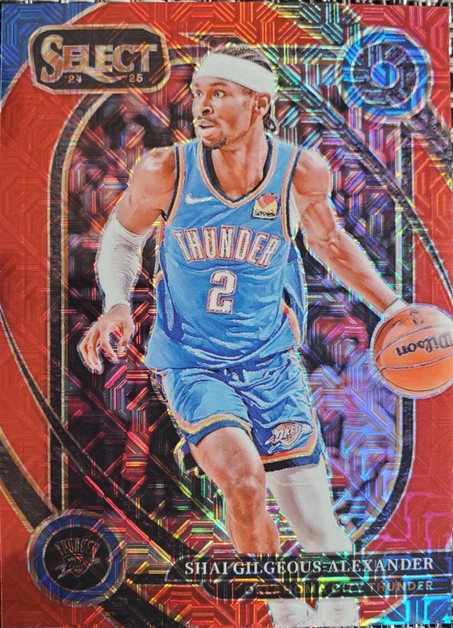 Shai Gilgeous-Alexander [Red Mojo Prizm] #262