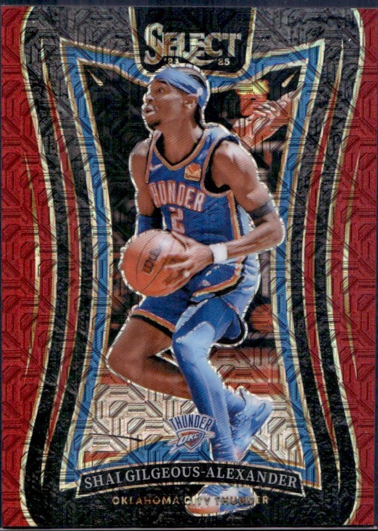 Shai Gilgeous-Alexander [Red Mojo Prizm] #319