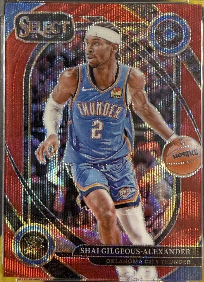 Shai Gilgeous-Alexander [Red Wave Prizm] #262