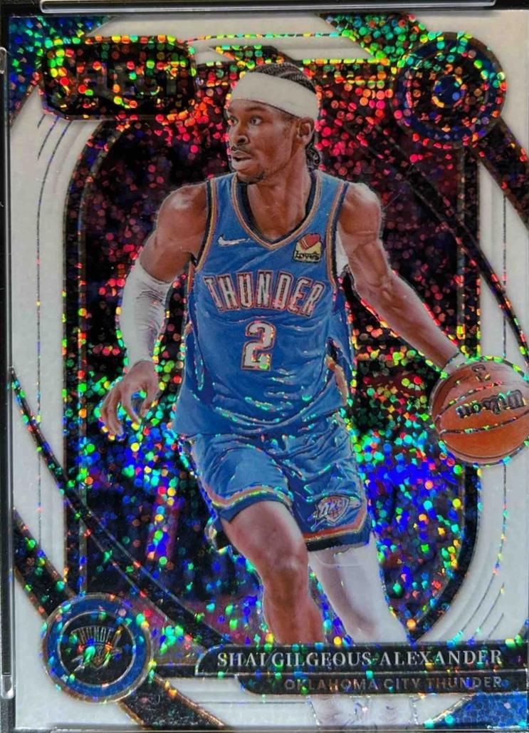 Shai Gilgeous-Alexander [White Sparkle Prizm] #262