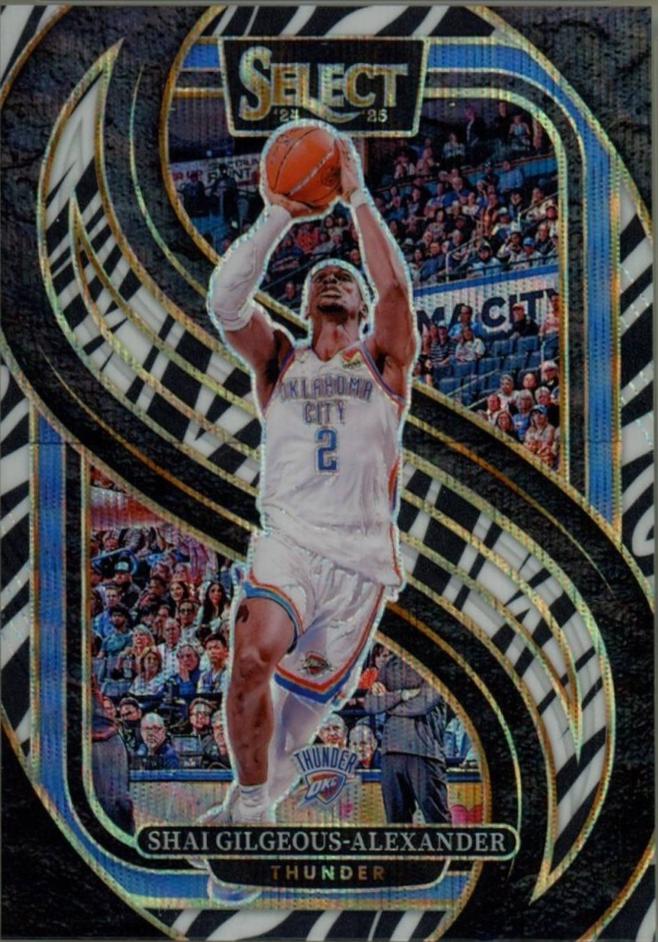 Shai Gilgeous-Alexander [Zebra Prizm] #131