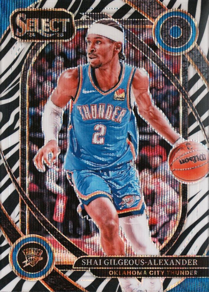 Shai Gilgeous-Alexander [Zebra Prizm] #262
