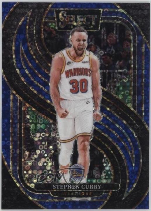 Stephen Curry [Blue Disco Prizm] #143