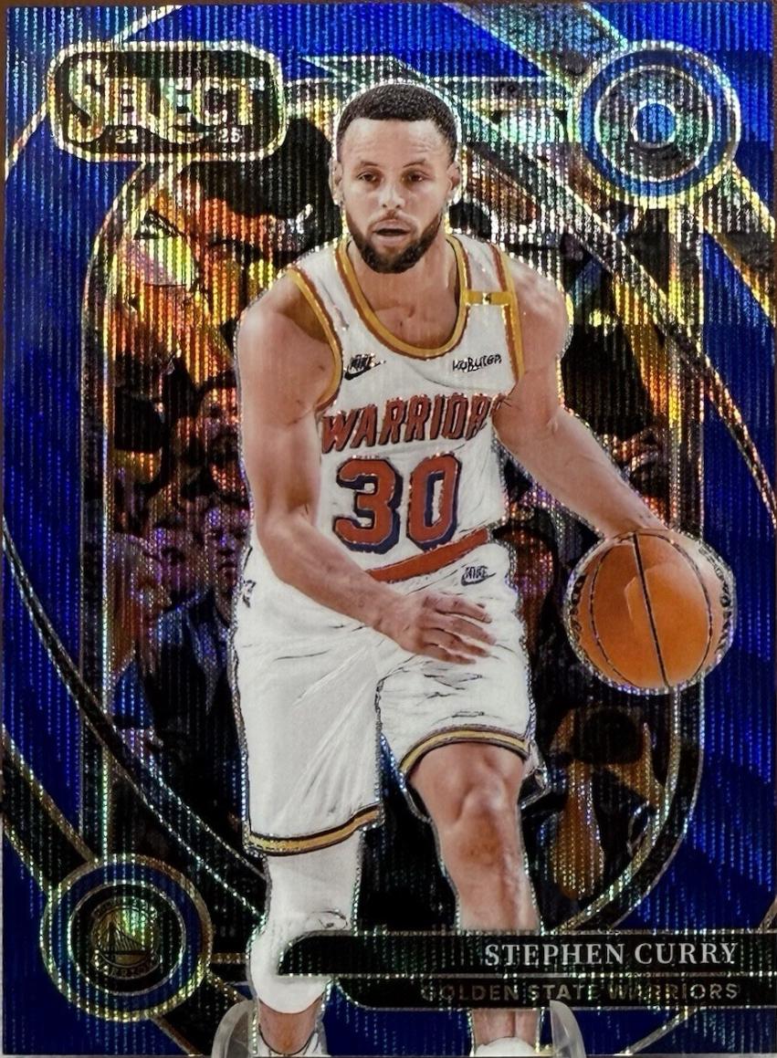 Stephen Curry [Blue Wave Prizm] #209