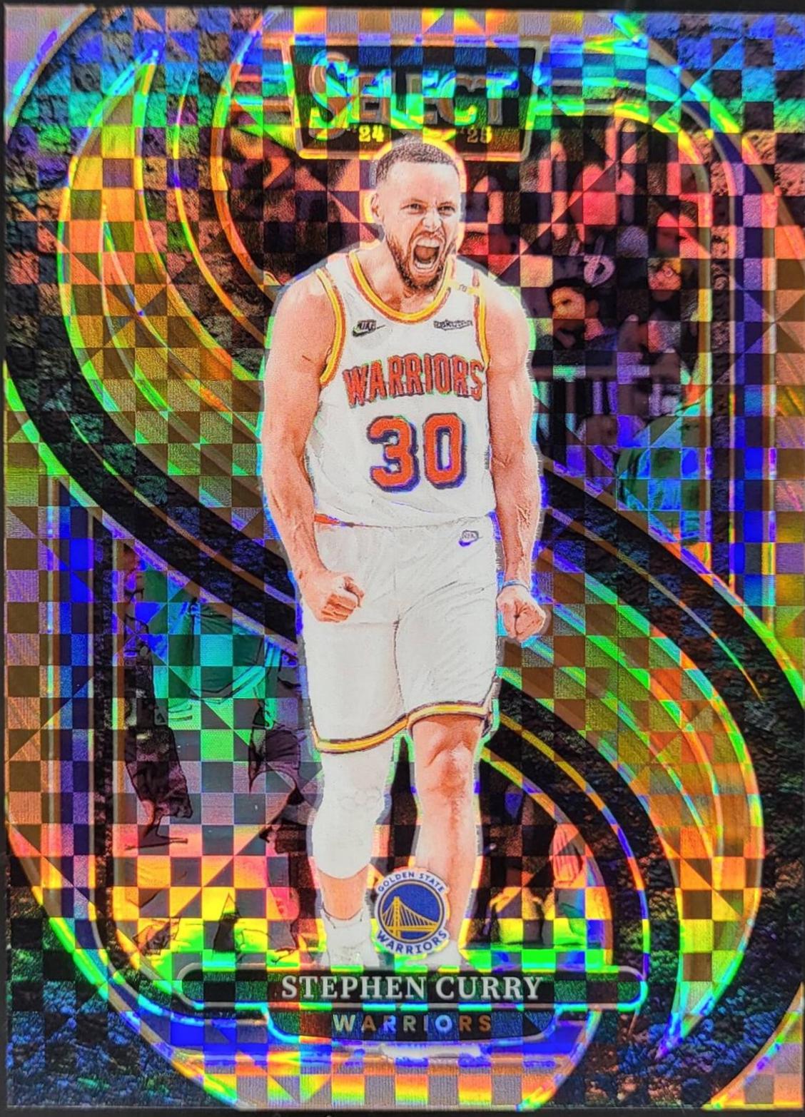 Stephen Curry [Bronze Checker Prizm] #143