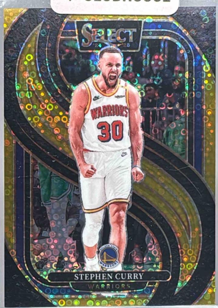 Stephen Curry [Gold Disco Prizm] #143