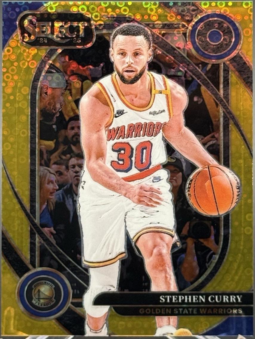 Stephen Curry [Gold Disco Prizm] #209