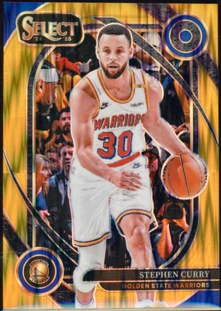 Stephen Curry [Gold Flash Prizm] #209