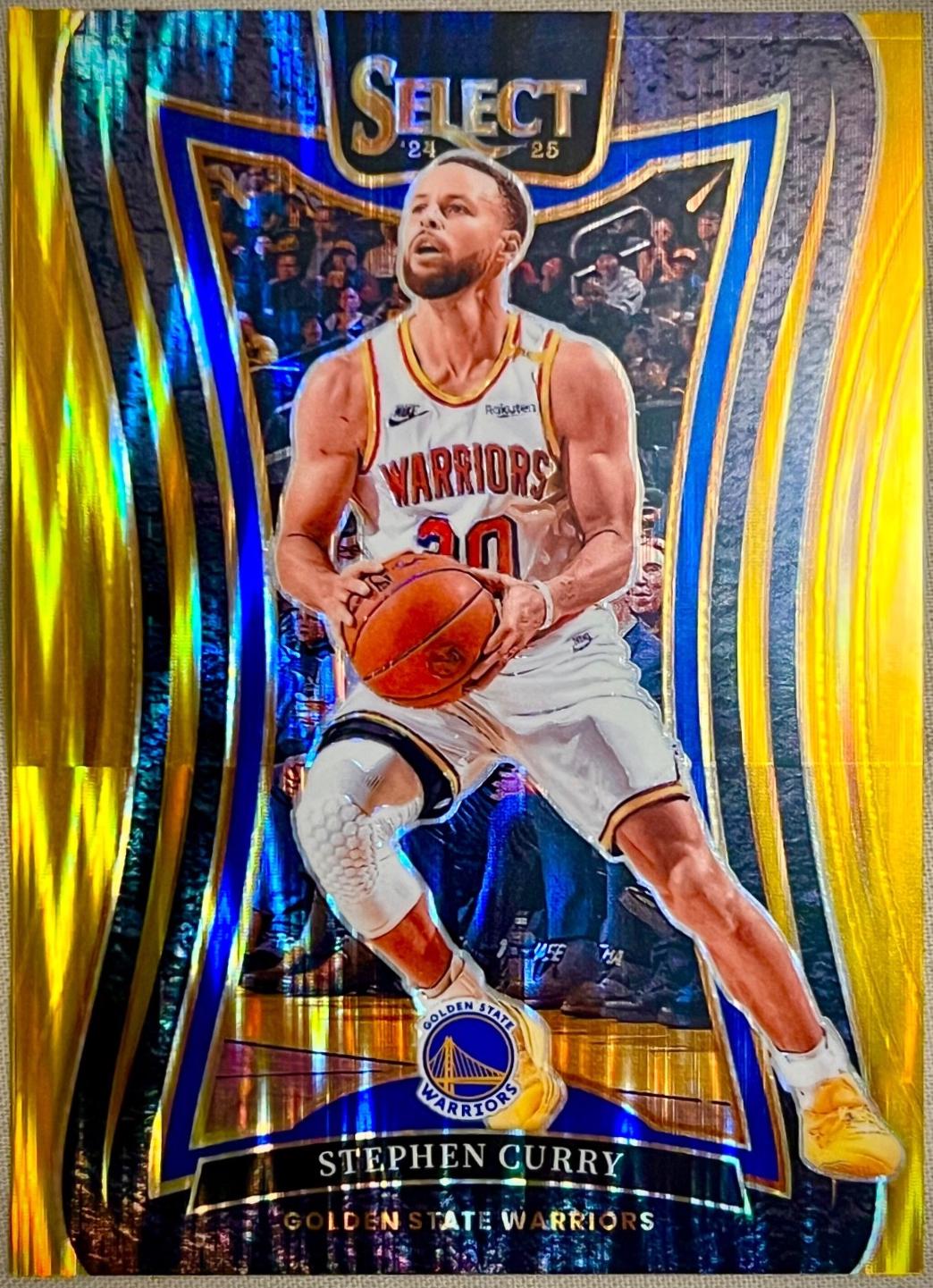 Stephen Curry [Gold Flash Prizm] #346