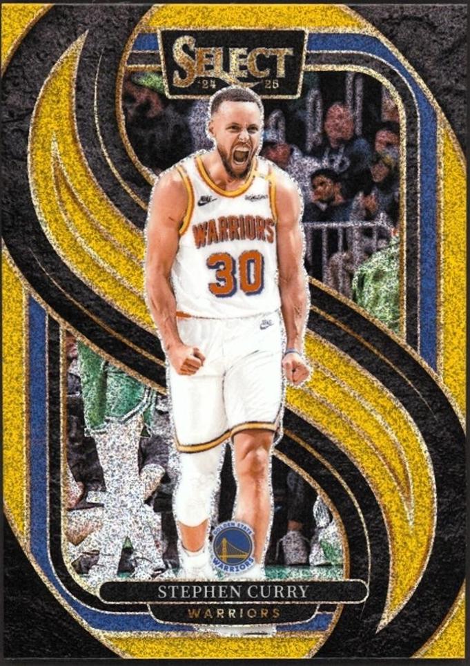 Stephen Curry [Gold Glitter Prizm] #143