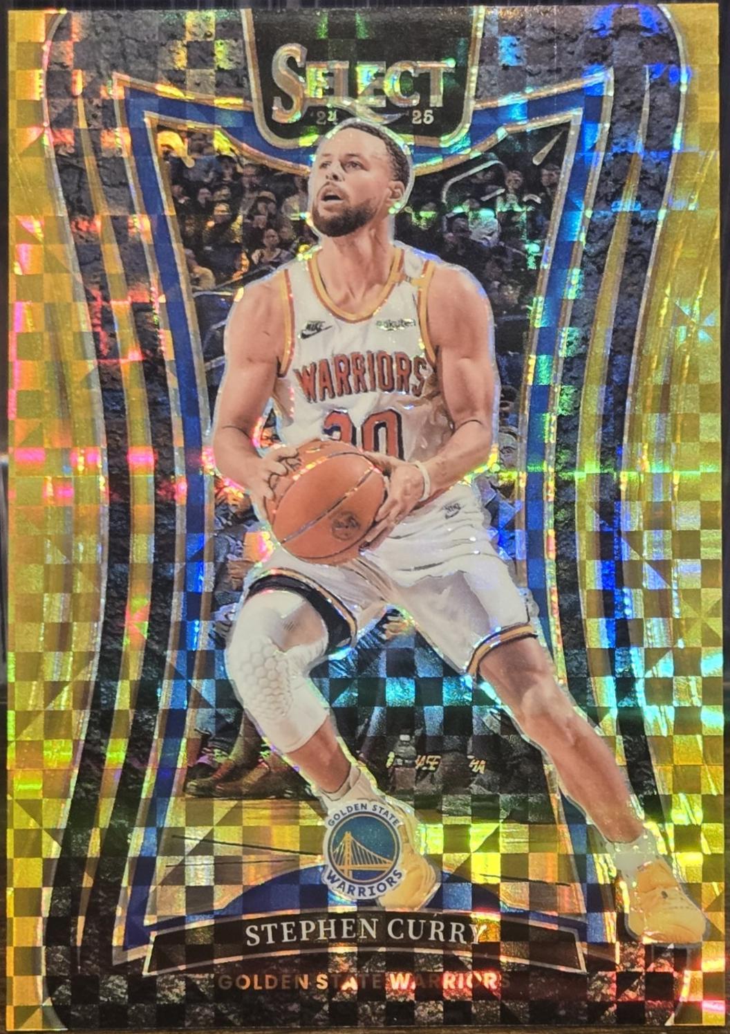 Stephen Curry [Gold Prizm] #346
