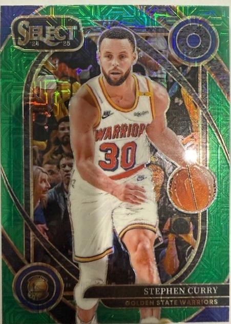 Stephen Curry [Green Mojo Prizm] #209