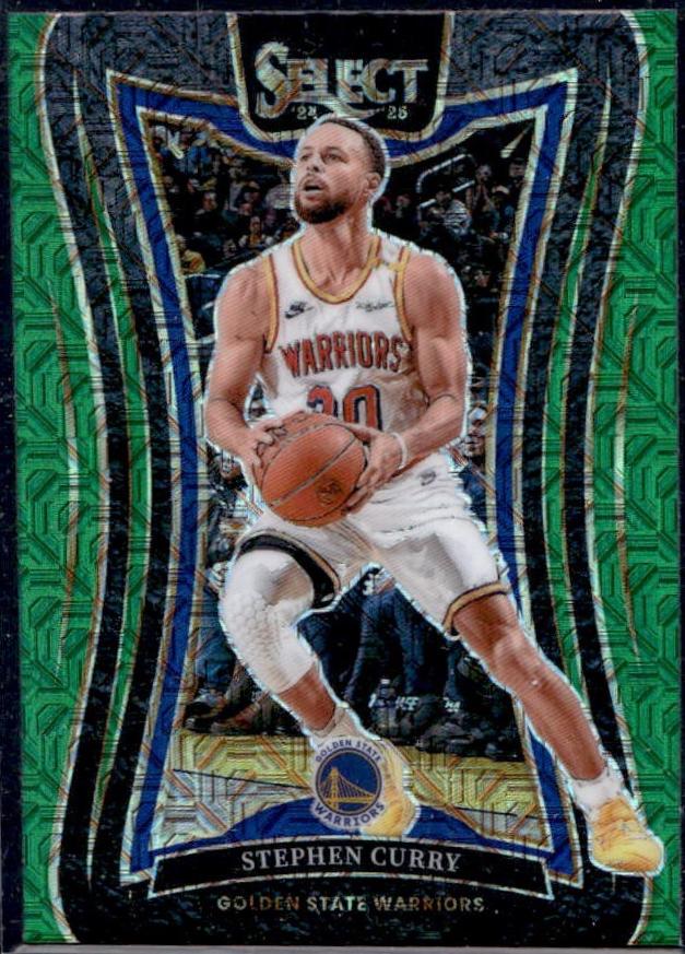 Stephen Curry [Green Mojo Prizm] #346