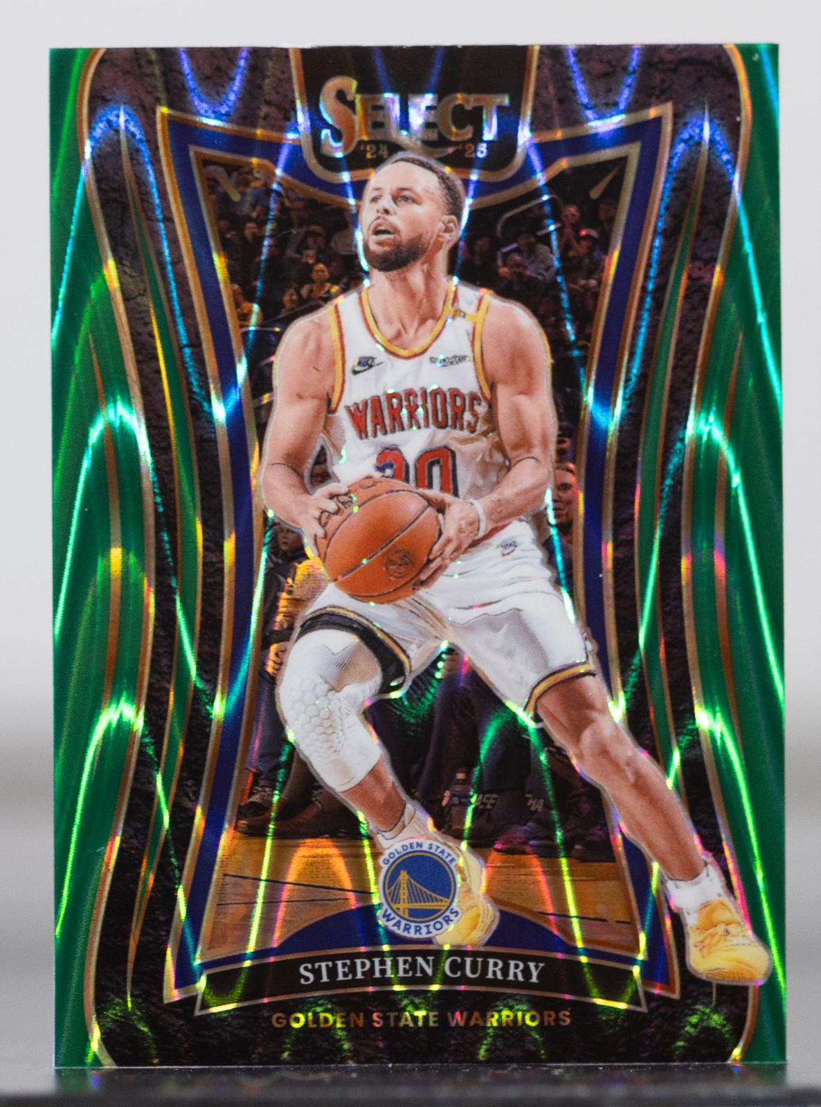 Stephen Curry [Green Tectonic Prizm] #346