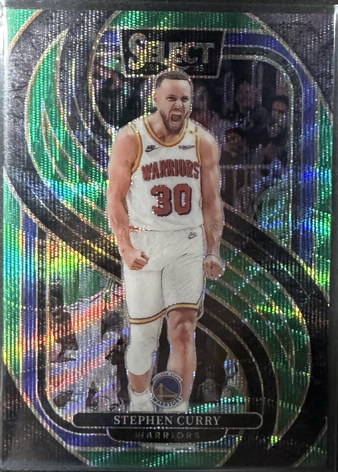 Stephen Curry [Green Wave Prizm] #143