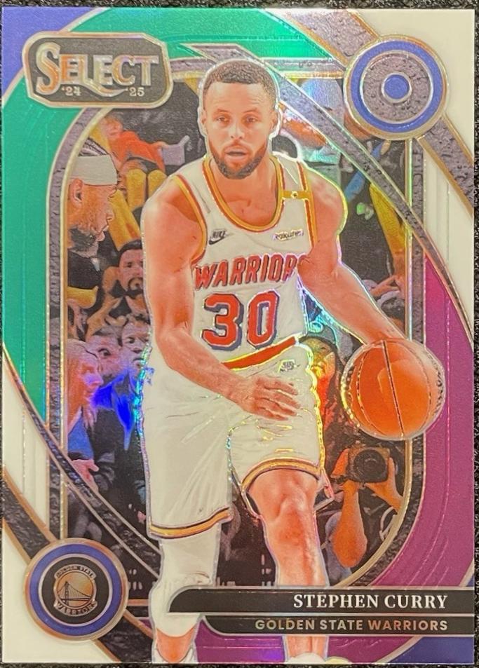 Stephen Curry [Green White Purple Prizm] #209
