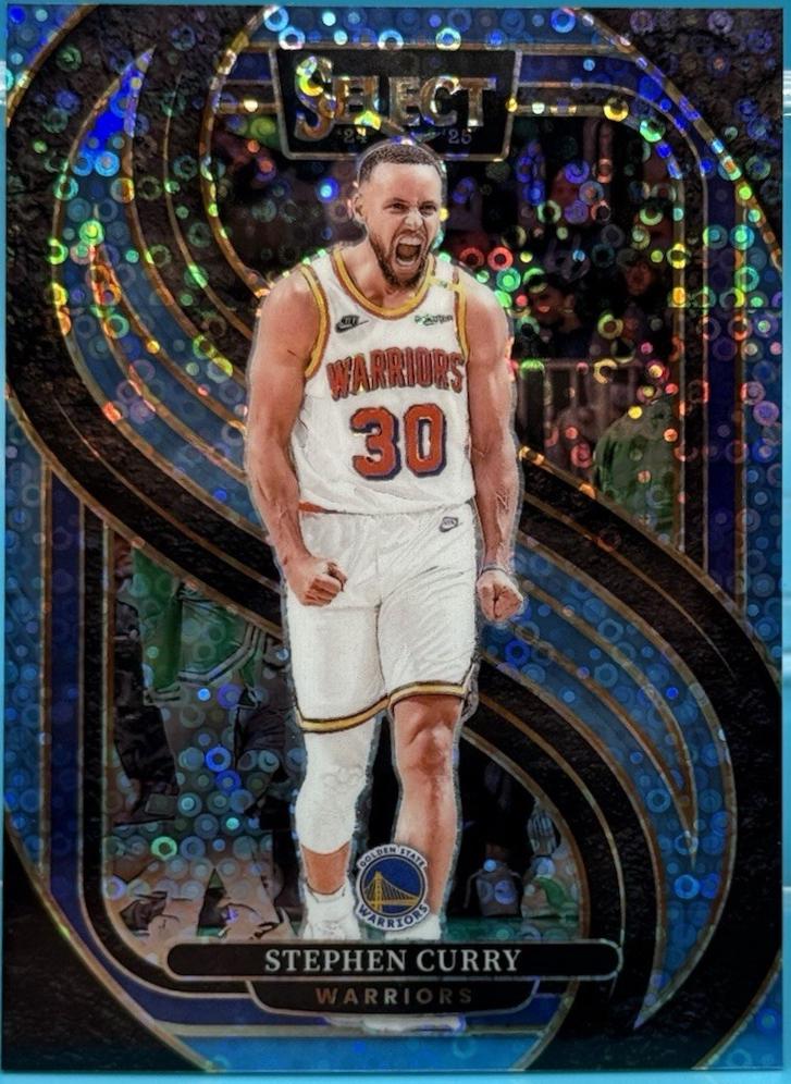 Stephen Curry [Light Blue Disco Prizm] #143