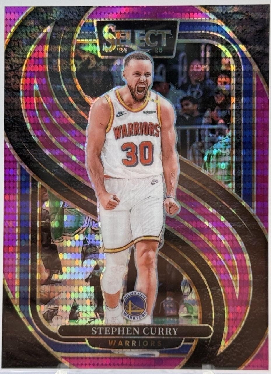 Stephen Curry [Neon Purple Pulsar Prizm] #143