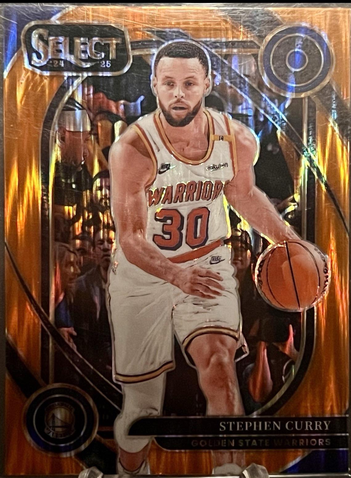 Stephen Curry [Orange Flash Prizm] #209
