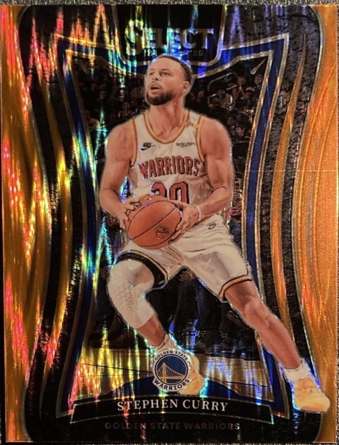 Stephen Curry [Orange Flash Prizm] #346