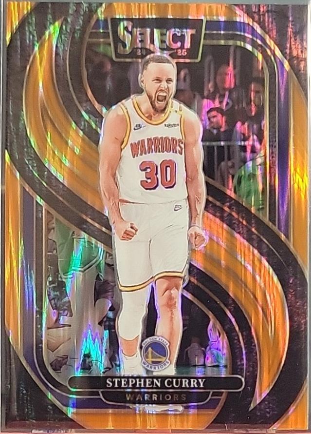 Stephen Curry [Orange Prizm] #143