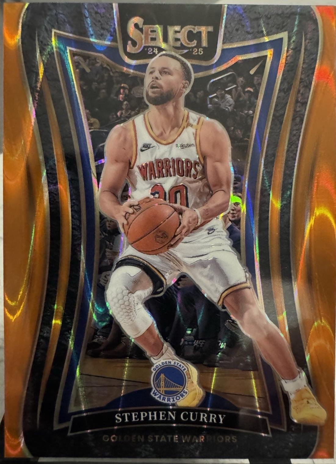 Stephen Curry [Orange Tectonic Prizm] #346