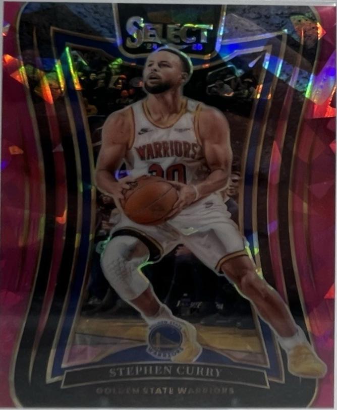 Stephen Curry [Pink Cracked Ice Prizm] #346