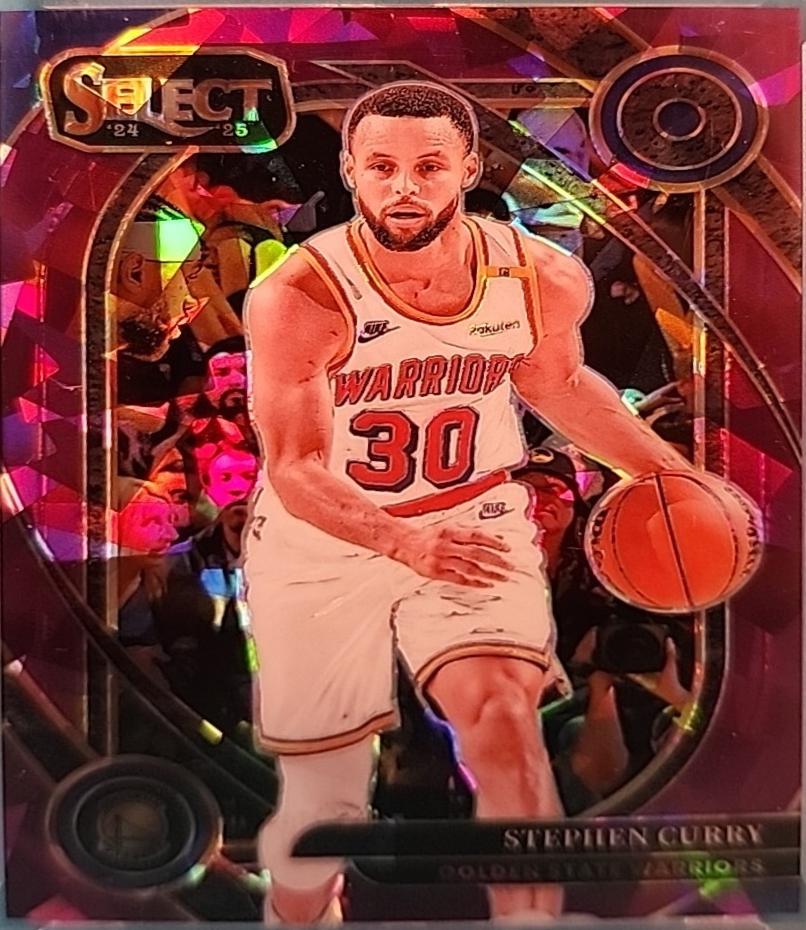 Stephen Curry [Purple Cracked Ice Prizm] #209
