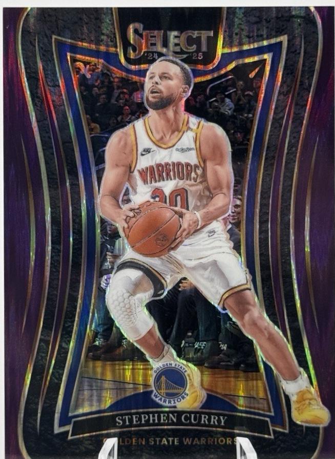 Stephen Curry [Purple Flash Prizm] #346